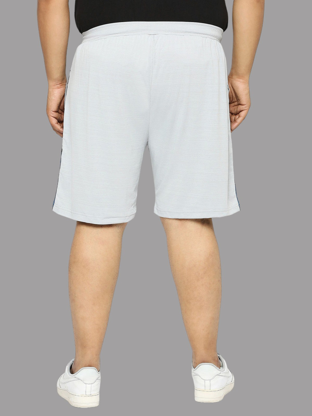 Men's Plus Size Dry-Fit Ecru Shorts - XMEX Clothing