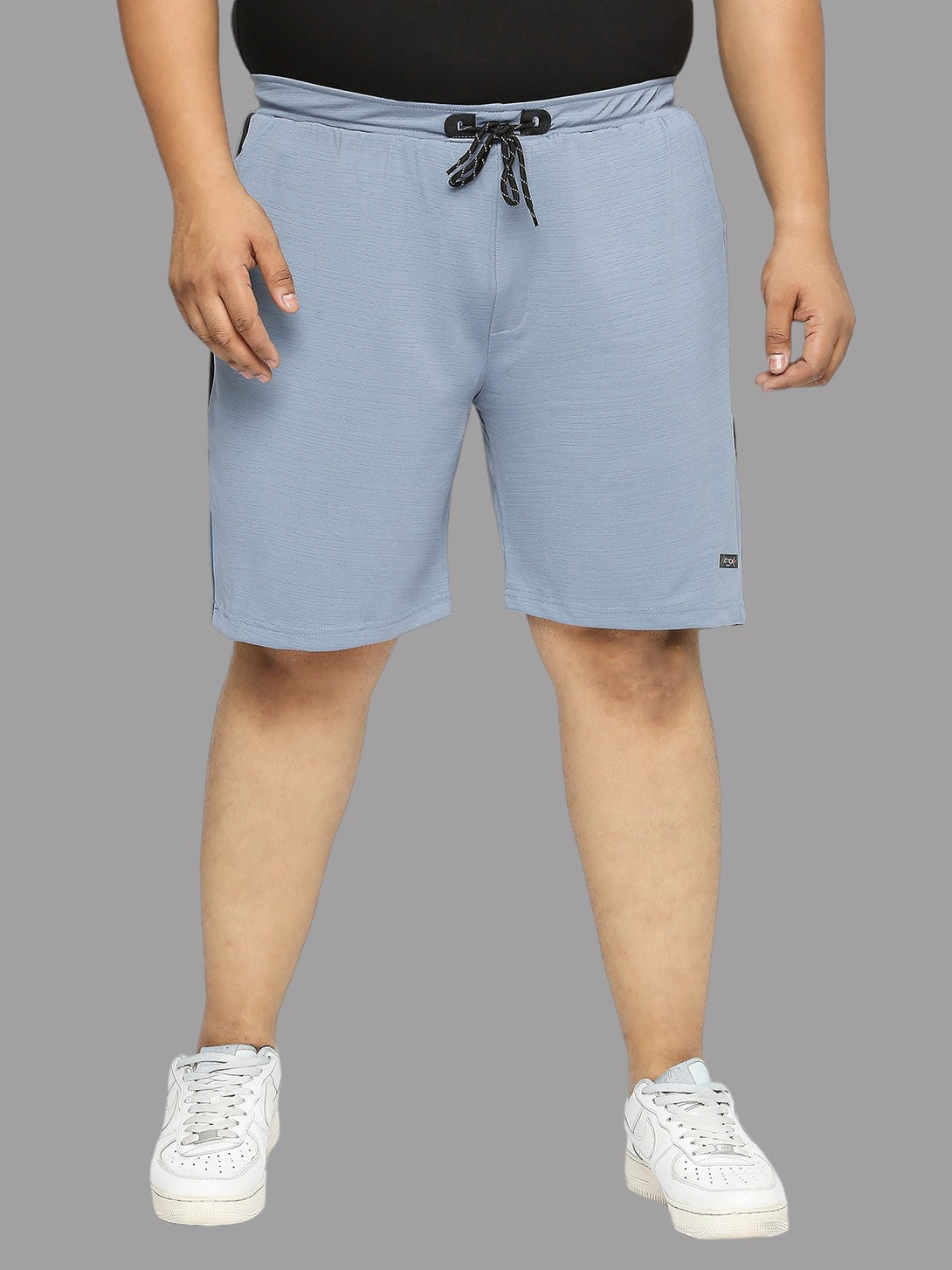 Men's Plus Size Dry-Fit Sky Blue Shorts - XMEX Clothing