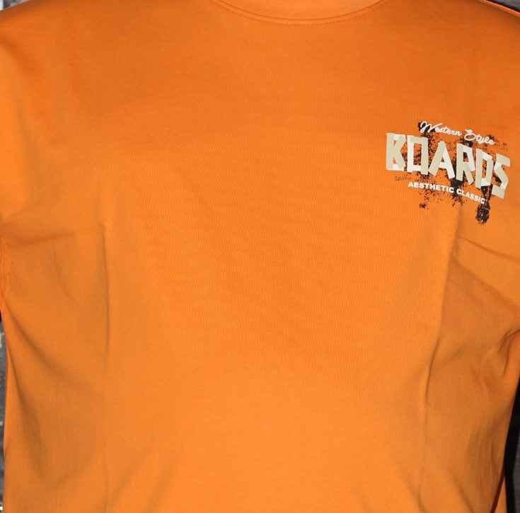 Trendy Men’s Plus Size Printed Relaxed Fit Crew Neck Short Sleeve Tee with Front & Back Graphic Design T-shirt