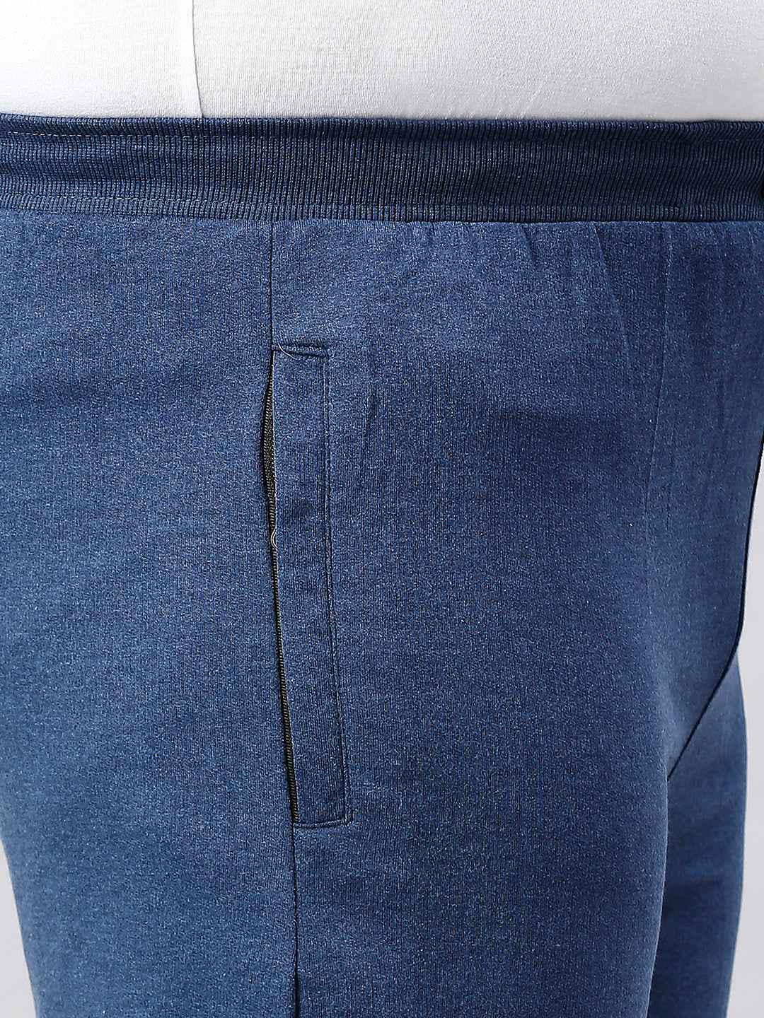 Men's Plus Size 2 Pocket Indigo Joggers