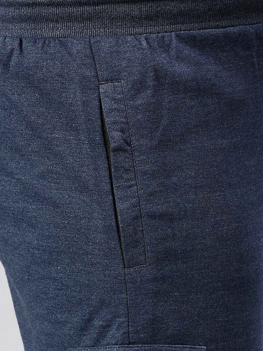 Plus Size Cargo Style 4 Pocket Indigo Track pant
