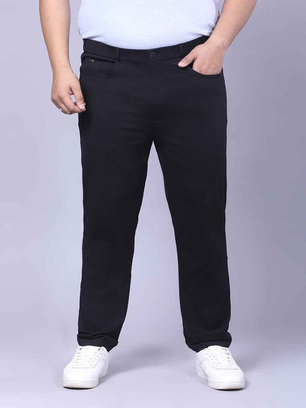 Men's Plus Size Full Stretchable 4 Pocket Lycra Trouser