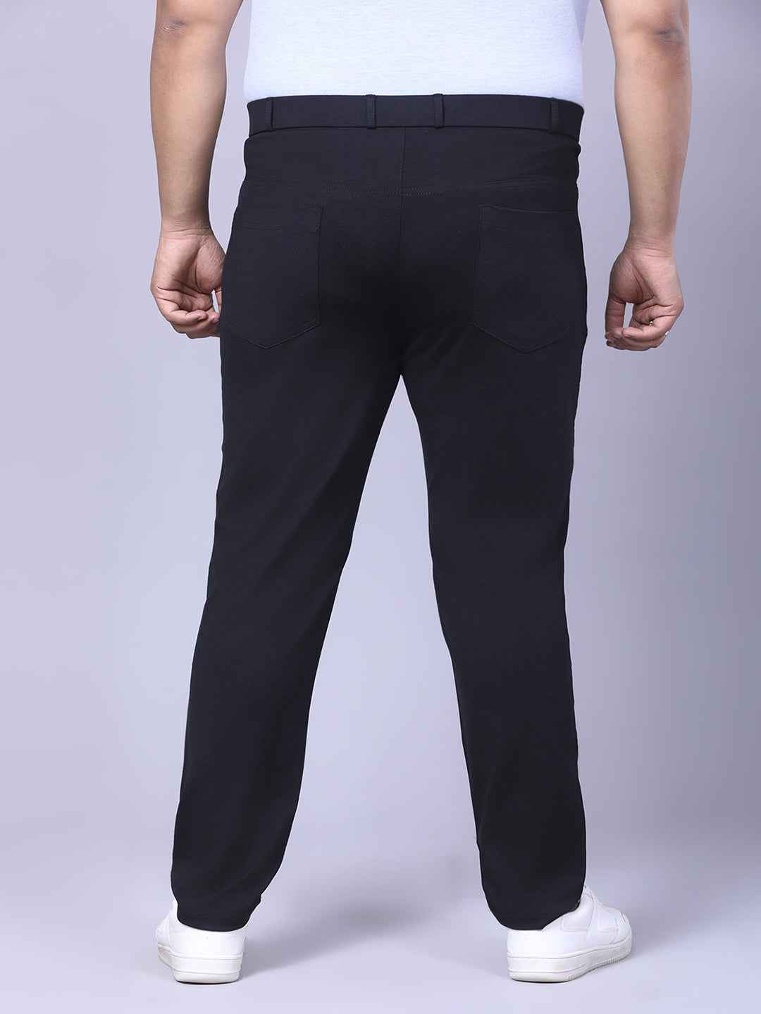 Men's Plus Size Full Stretchable 4 Pocket Lycra Trouser