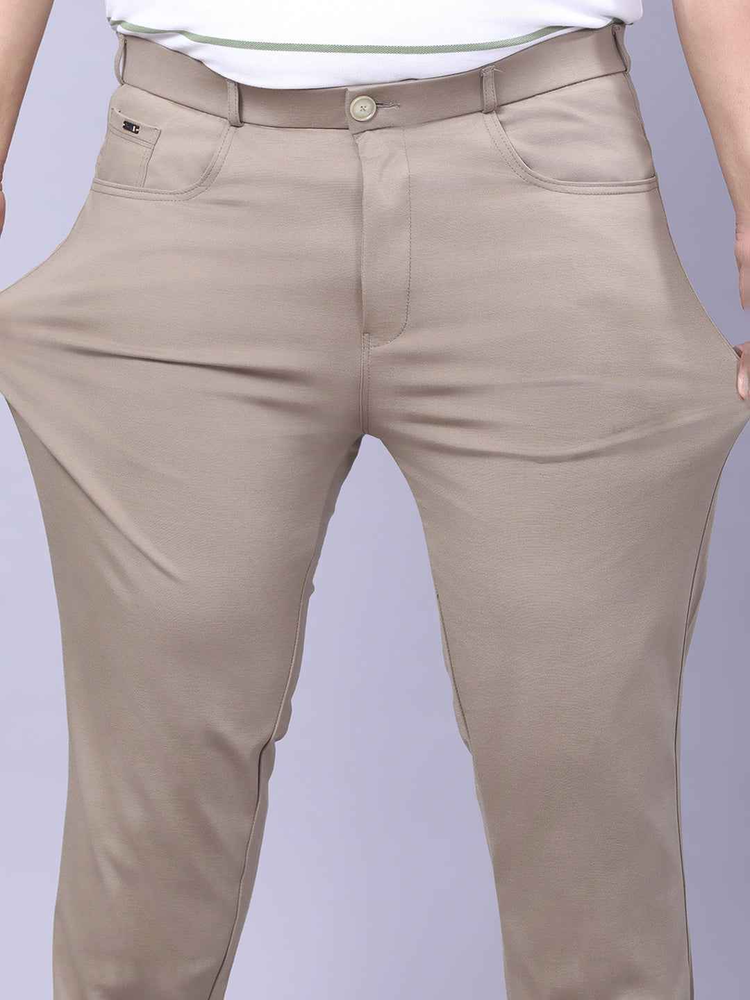Men's Plus Size Full Stretchable 4 Pocket Lycra Trouser