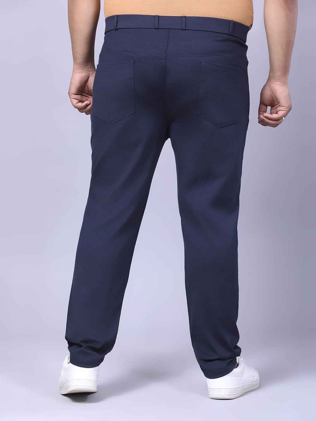Men's Plus Size Full Stretchable 4 Pocket Lycra Trouser