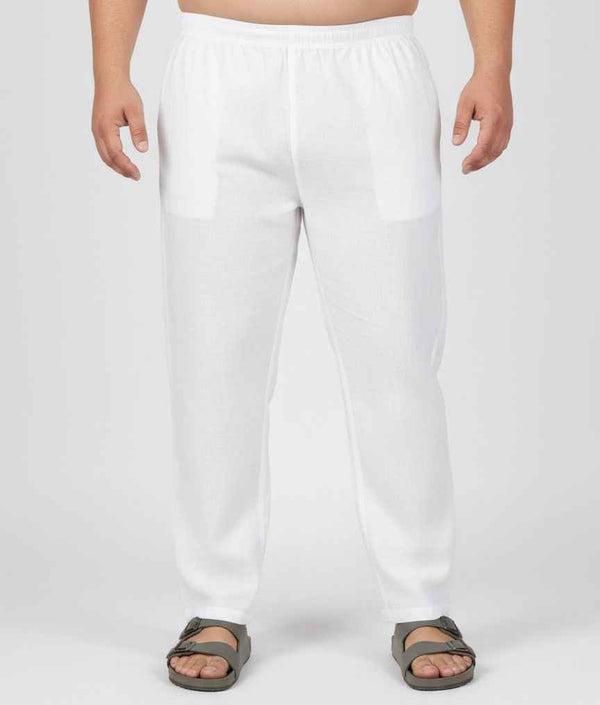 Men’s Plus Size Cotton Pyjama – Comfortable Relaxed Fit Bottom Wear for Kurta Pairing or Nightwear