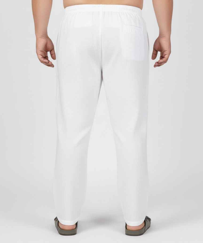 Men’s Plus Size Cotton Pyjama – Comfortable Relaxed Fit Bottom Wear for Kurta Pairing or Nightwear